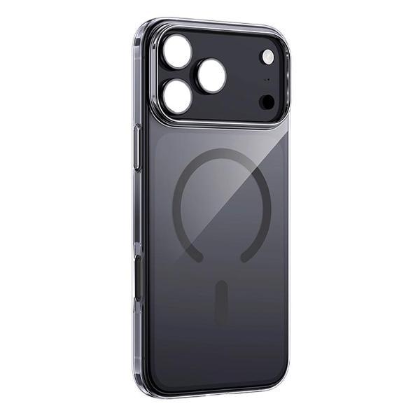 Чехол для смартфона, телефона Keephone Apple iPhone 17 Pro X-Crystal MagSafe Не желтеет со временем, ультратонкий корпус толщиной 0,03 дюйма Черный фото