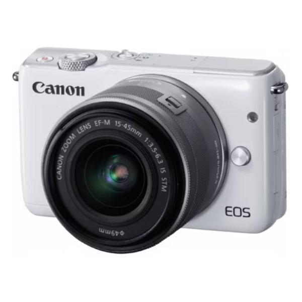 Фотоаппарат беззеркальный Canon EOS M10 Kit 15-45mm IS STM, белый