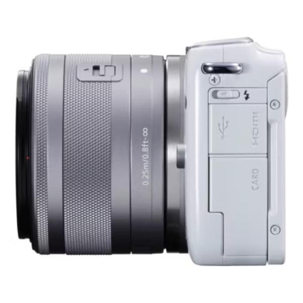 Фотоаппарат беззеркальный Canon EOS M10 Kit 15-45mm IS STM, белый