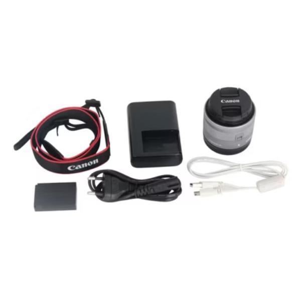 Фотоаппарат беззеркальный Canon EOS M10 Kit 15-45mm IS STM, белый