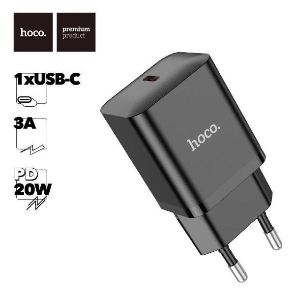 Зарядное устройство для радиотехники Hoco N27 1xUSB-C, PD20W фото