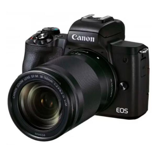 Фотоаппарат беззеркальный Canon EOS M50 Mark II Kit EF-M 18-150mm f/3.5-6.3 IS STM, черный
