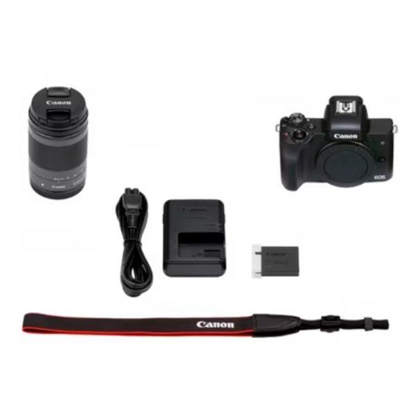 Фотоаппарат беззеркальный Canon EOS M50 Mark II Kit EF-M 18-150mm f/3.5-6.3 IS STM, черный