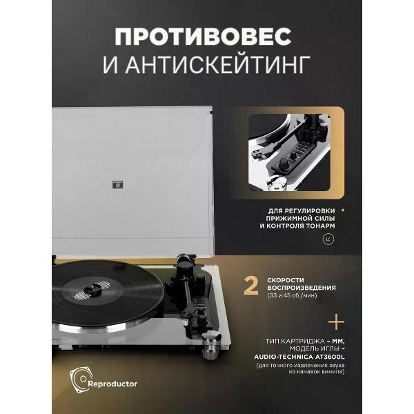 Проигрыватель виниловых дисков Reproductor RP-310