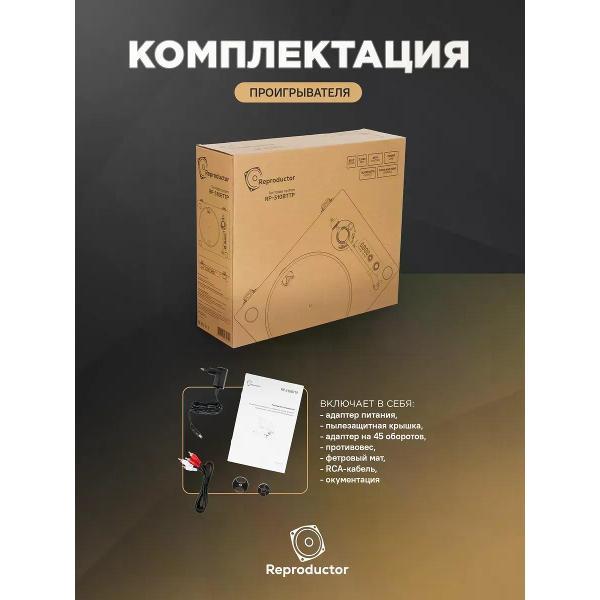 Проигрыватель виниловых дисков Reproductor RP-310