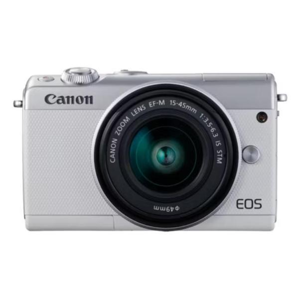Фотоаппарат беззеркальный Canon EOS M100 EF-M 15-45 IS STM Kit, белый