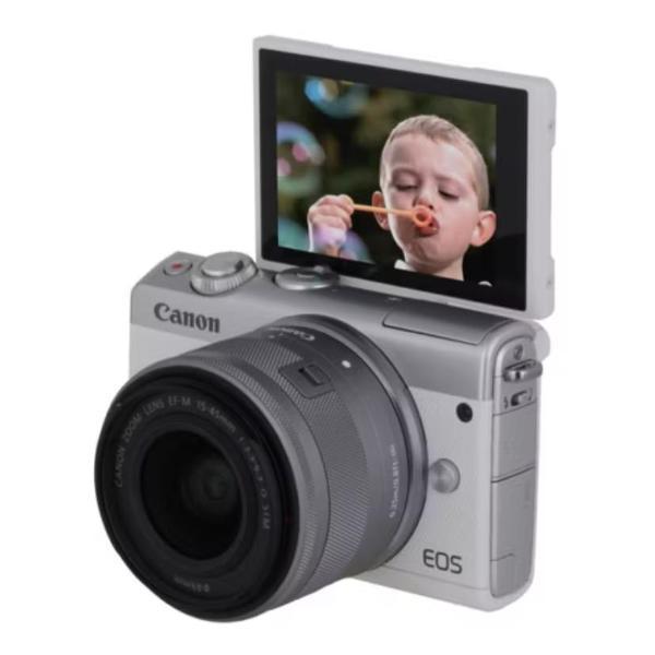 Фотоаппарат беззеркальный Canon EOS M100 EF-M 15-45 IS STM Kit, белый