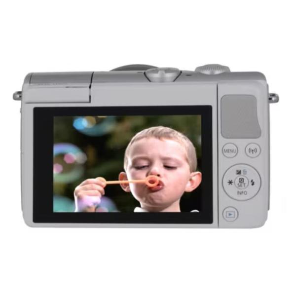 Фотоаппарат беззеркальный Canon EOS M100 EF-M 15-45 IS STM Kit, белый