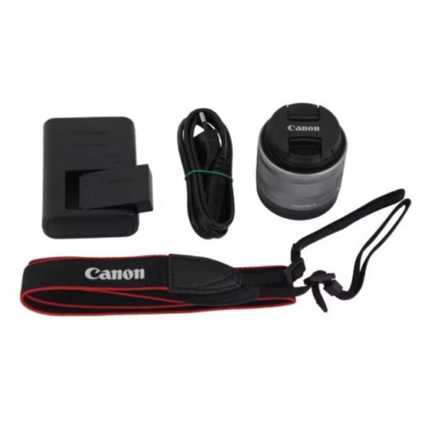 Фотоаппарат беззеркальный Canon EOS M100 EF-M 15-45 IS STM Kit, белый