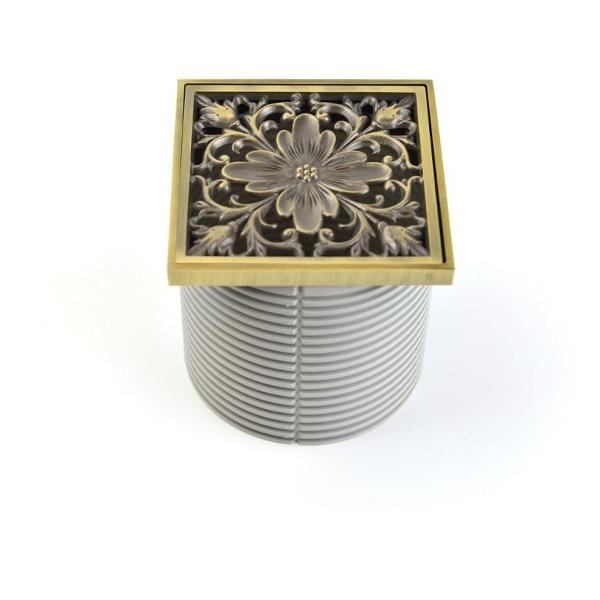 Душевой лоток, трап Bronze de Luxe 21975