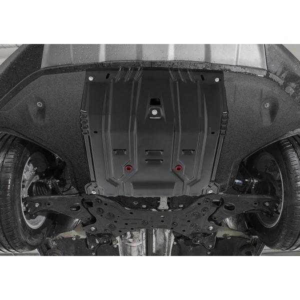 Защита картера АвтоБроня Защита картера и КПП Hyundai Santa Fe IV, Tucson III, Kia Sorento Prime III, Sportage IV 2015-н.в.