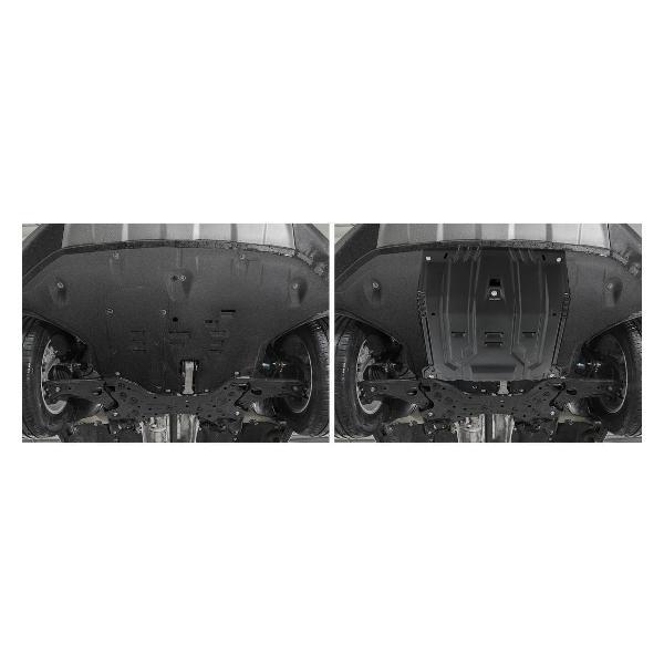 Защита картера Автоброня Защита картера и КПП АвтоБроня для Hyundai Palisade 2020-н.в.