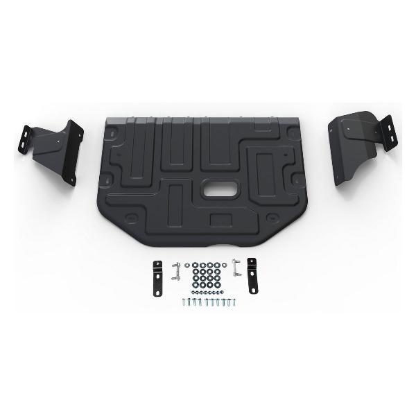 Защита картера АвтоБроня Ford Tourneo Custom FWD (2012-н.в.)/Transit VII (2014-н.в.)