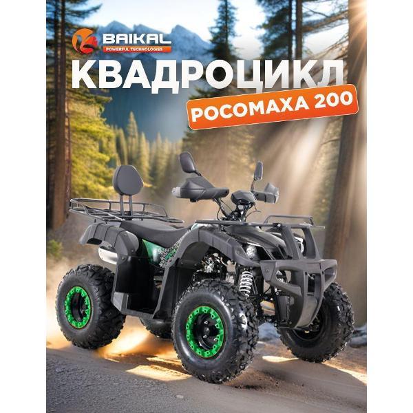 Квадроцикл Baikal-PT Квадроцикл BAIKAL РОСОМАХА 200