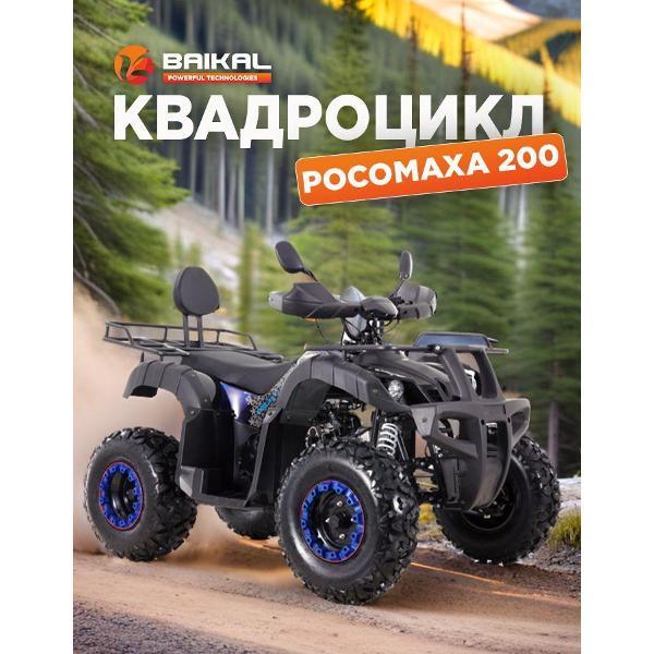 Квадроцикл Baikal-PT Квадроцикл BAIKAL РОСОМАХА 200 (комплект для сборки)