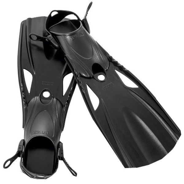 Ласты Intex с55634 Medium, р.38-40, черный