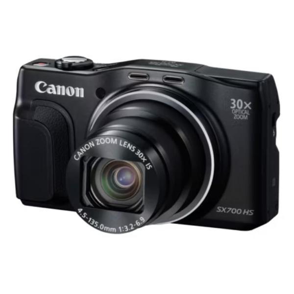 Фотоаппарат цифровой Canon PowerShot SX700 HS, черный фото