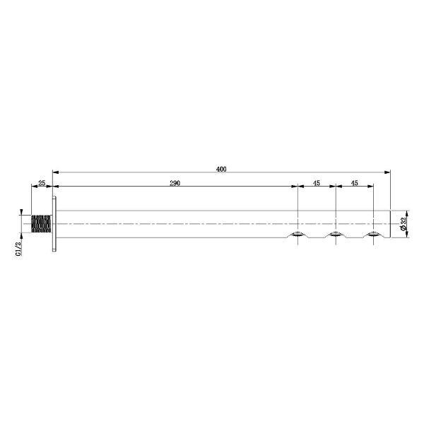 Лейка для душа Bronze de Luxe 101LIBERTY