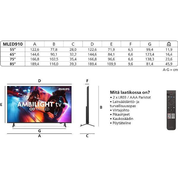 Телевизор Philips 65MLED920