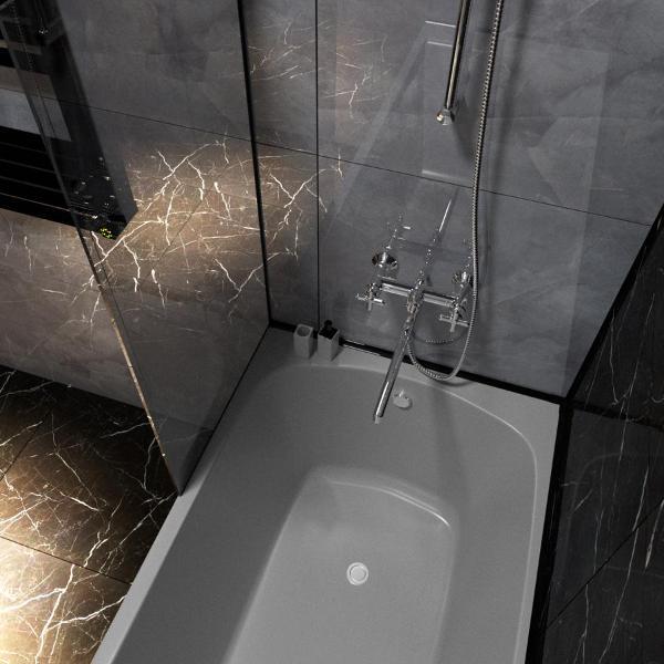 Бордюр для ванны Altasan KDP195black