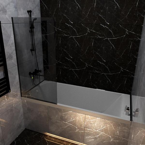 Бордюр для ванны Altasan KDP195black