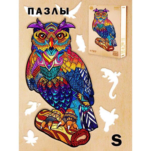 Пазл Woodbests 6200-WP Величественная Сова S фото