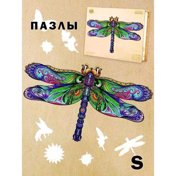 Пазл Woodbests 6180-WP Стремительная Стрекоза S