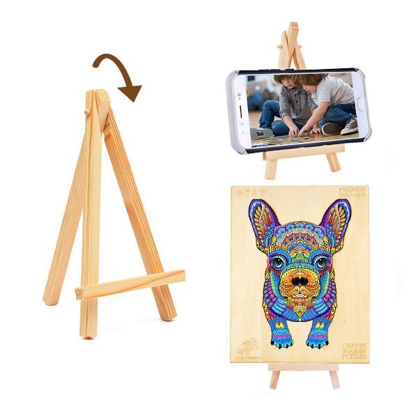 Пазл Woodbests 6111-WP Смелый Бульдог M