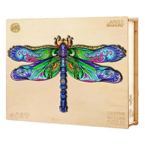 Пазл Woodbests 6181-WP Стремительная Стрекоза M