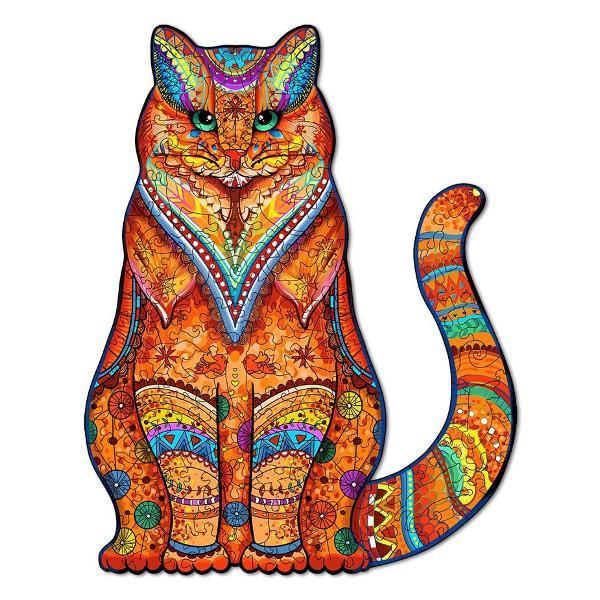 Пазл Woodbests 6132-WP Сидящий Кот L