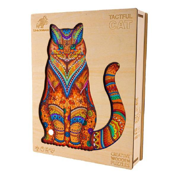 Пазл Woodbests 6132-WP Сидящий Кот L