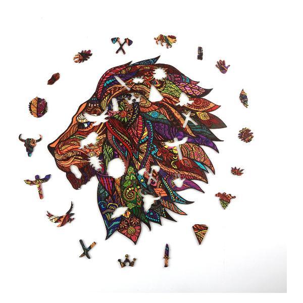 Пазл Woodbests 6141-WP Король Джунглей M