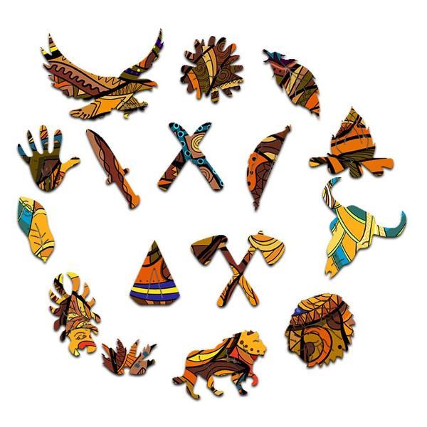 Пазл Woodbests 6146-WP Царь Зверей M