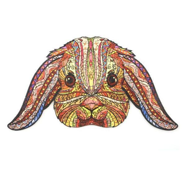 Пазл Woodbests 6160-WP Домашний Кролик S