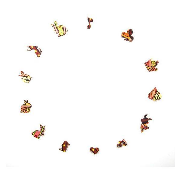 Пазл Woodbests 6161-WP Домашний Кролик M