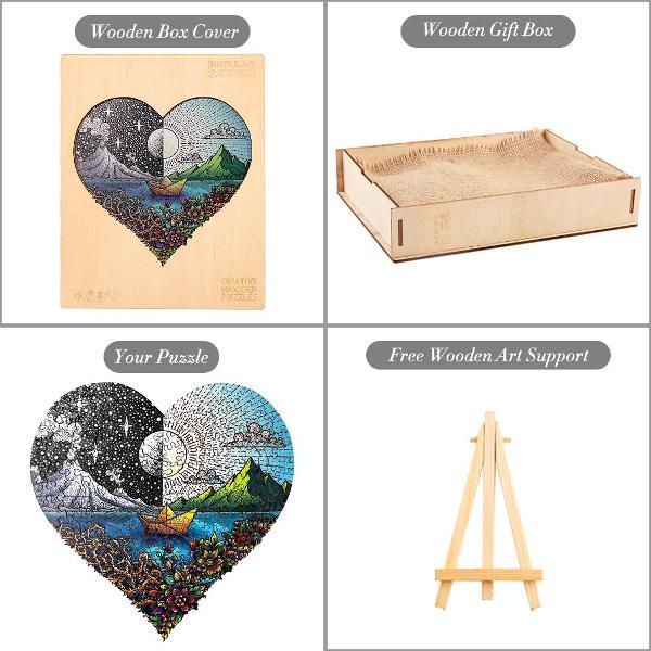 Пазл Woodbests 6326-WP День и ночь M