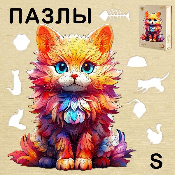 Пазл Woodbests 6345-WP Рыжий пушистик S