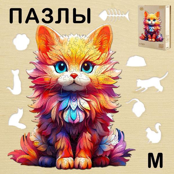 Пазл Woodbests 6346-WP Рыжий пушистик M