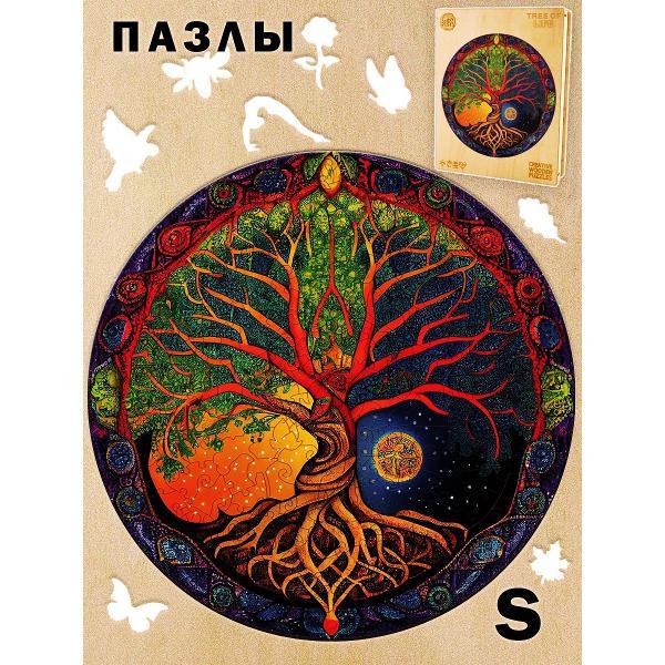 Пазл Woodbests 6410-WP Древо Жизни S