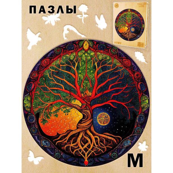 Пазл Woodbests 6411-WP Древо Жизни M