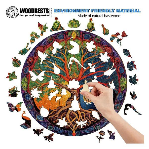 Пазл Woodbests 6411-WP Древо Жизни M