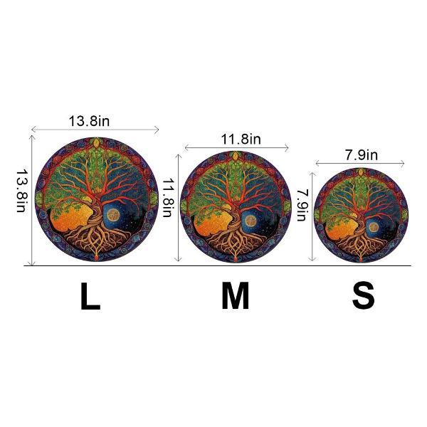 Пазл Woodbests 6411-WP Древо Жизни M
