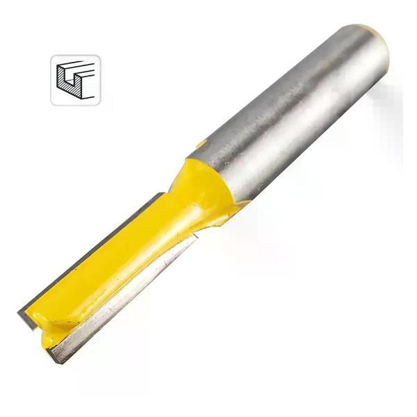 Фрезер нет бренда Фреза пазовая прямая 6 х 19 мм, хвостовик 8 мм