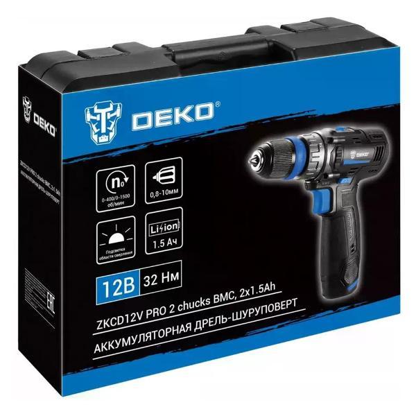 Шуруповерт DEKO ZKCD12V PRO 084-1013