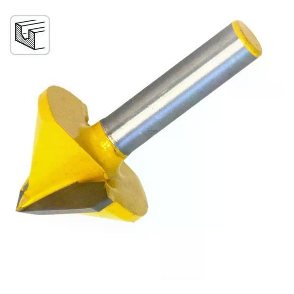 Фрезер VIRA Фреза пазовая галтельная V-образная 32x20 мм,хвостовик 8 мм