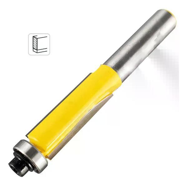 Фрезер нет бренда Фреза кромочная прямая 9.5 х 25 мм, нижний подшипник