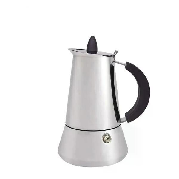 Кофеварка гейзерная 200 мл FEEL MAESTRO “Espresso Moka” MR-1668-4 на 4 кружки