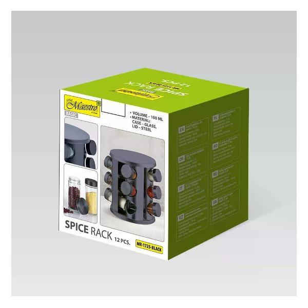 Набор для специй Maestro MR-1725-BLACK