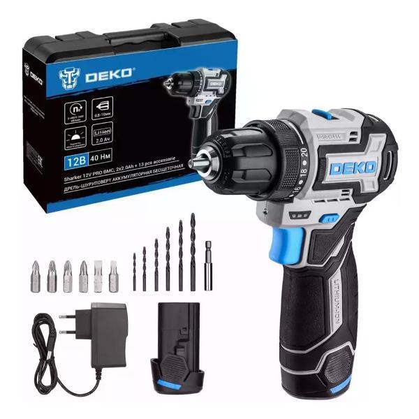 Шуруповерт DEKO Sharker 12V PRO