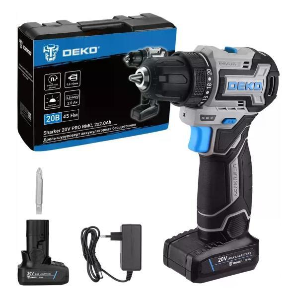 Шуруповерт DEKO Sharker 20V PRO 084-1035